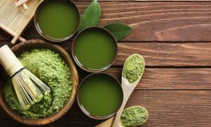 Featured image -matcha and L-theanine