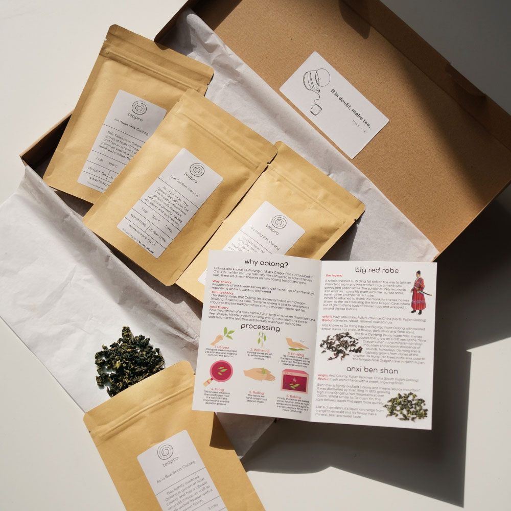 Oolong tea gift box - oolong wulong teapro