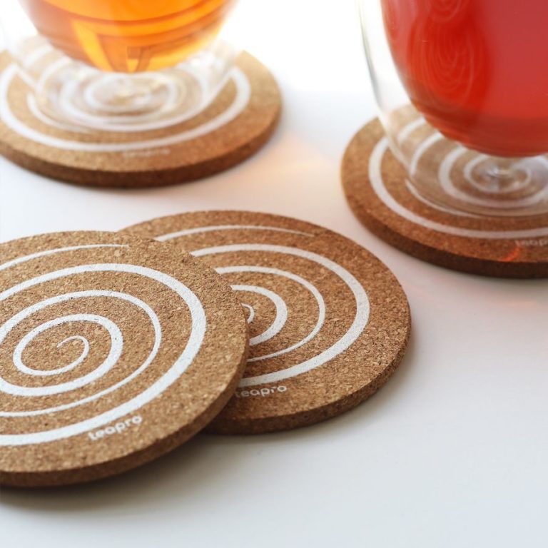 "Spiral of Life" Teapro Cork Coaster Teapro
