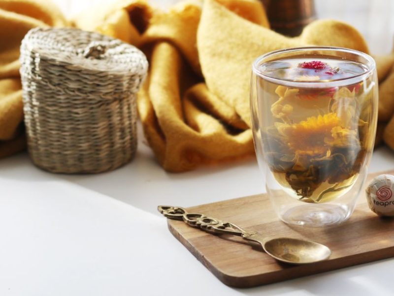 flowering tea - how to brew blooming tea