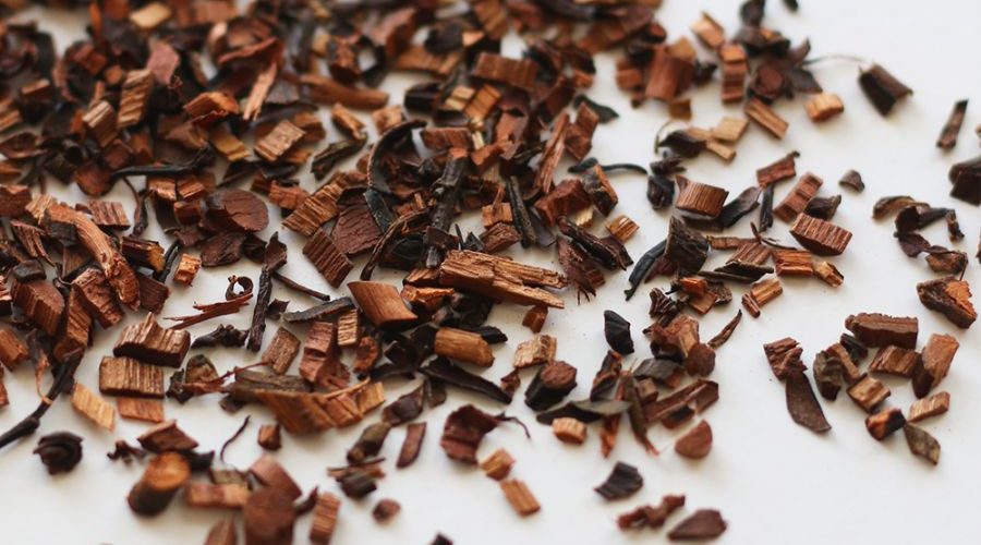 honeybush, herbal tea blending, base herbs for tea, herbs for tea blending, DIY herbal tea blends, rooibos tea benefits, yerba mate benefits, chamomile tea benefits, butterfly pea tea benefits, lotus leaf tea benefits, how to blend herbal tea