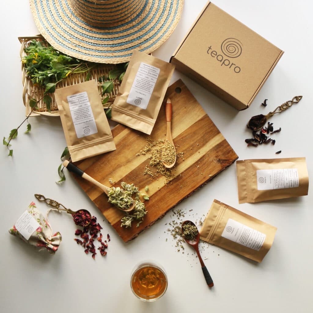 herbal tea box