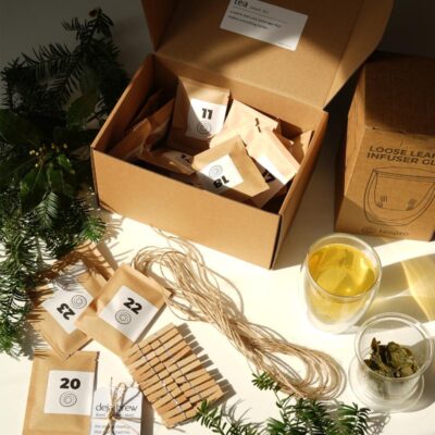 tea advent calendar, premium loose tea advent calendar