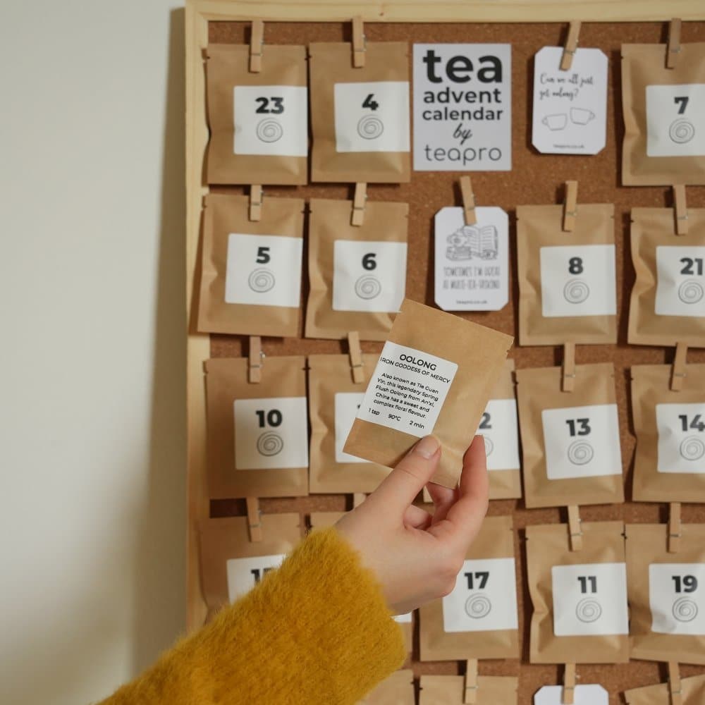 loose leaf tea advent calendar by teapro