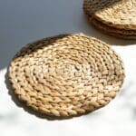 Teapro Round Woven Placemats | Water Hyacinth
