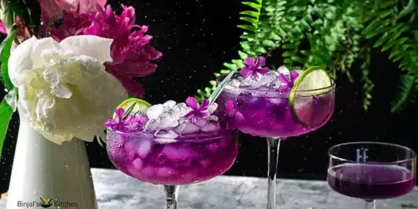 Butterfly Pea Tea Cocktail