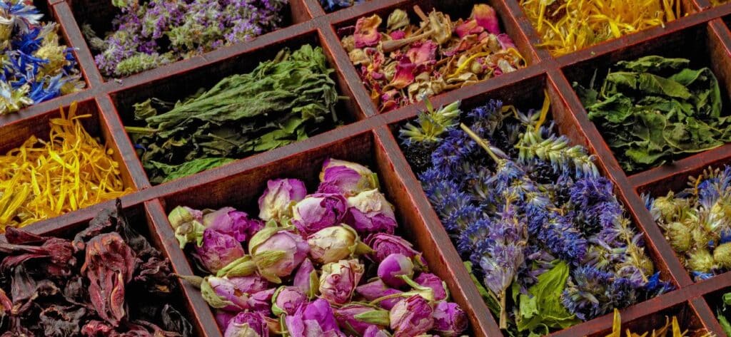 herbal tea - caffeine-free loose leaf tea