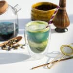 two tone matcha latte recipe