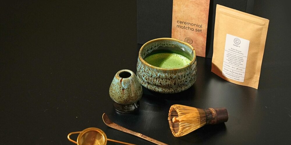 blue matcha set - the best loose leaf tea starter kit for beginners