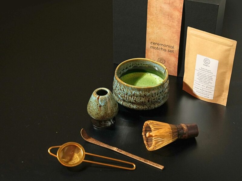 blue matcha set - the best loose leaf tea starter kit for beginners