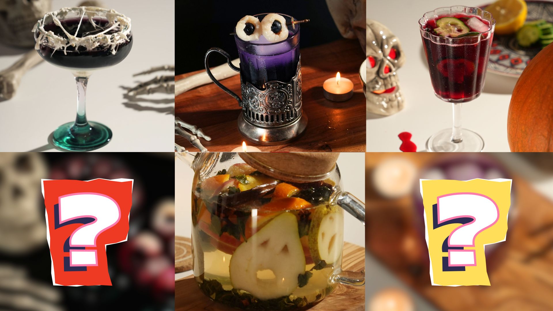 6 Easy Halloween Drink Decorations That Will Haunt Your Guests