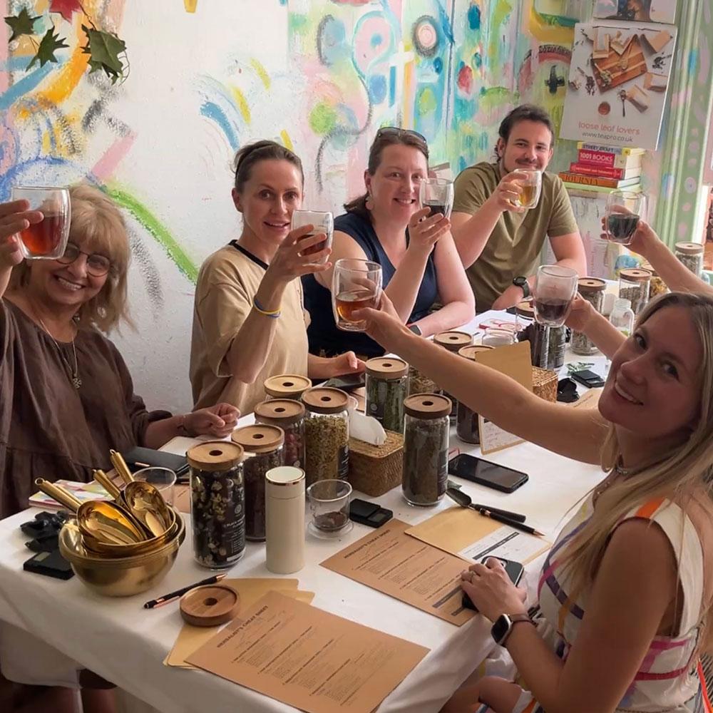 wellness herbal tea blending workshop - teapro