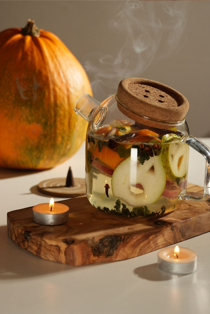 Scared Pear Halloween Recipe