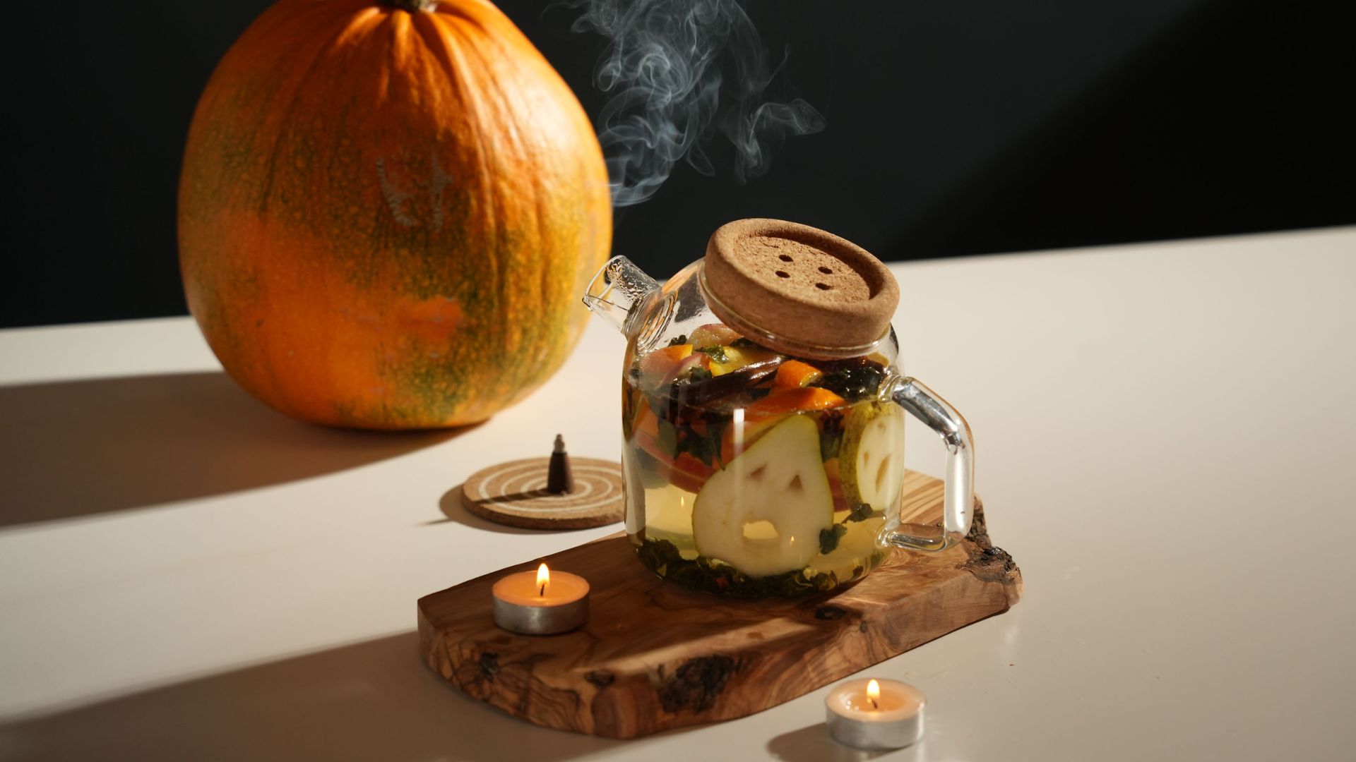 Scared Pear Halloween Tea Infusion Recipe