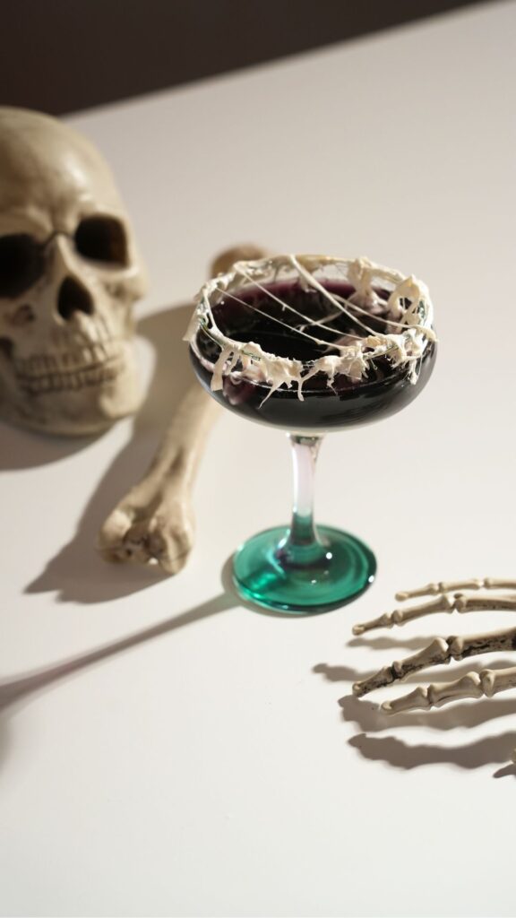 Velvet Moon - Black Mallow Tea Halloween Recipe