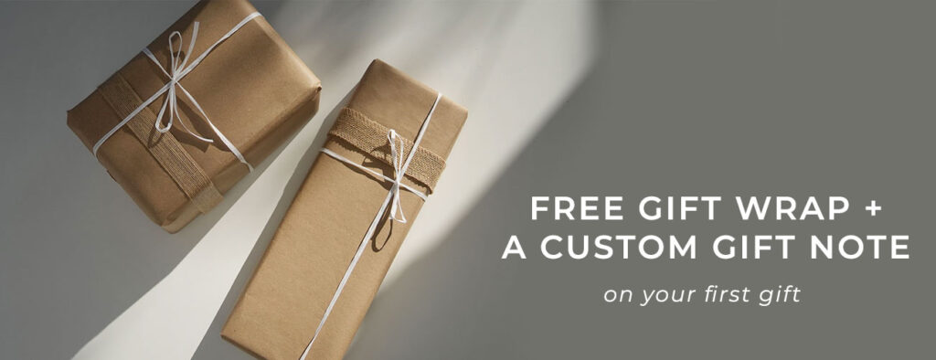 free gift warp and custom note - KLAVIYO LEAD MAGNET