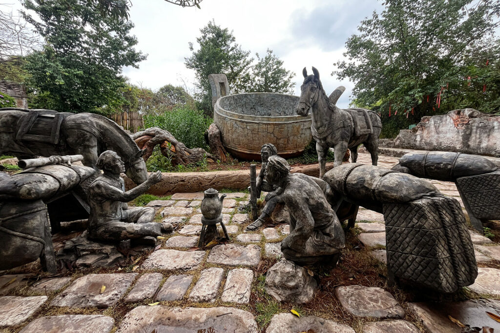 tea horse road pu'er city