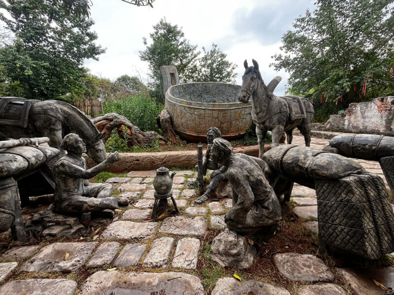 tea horse road pu'er city