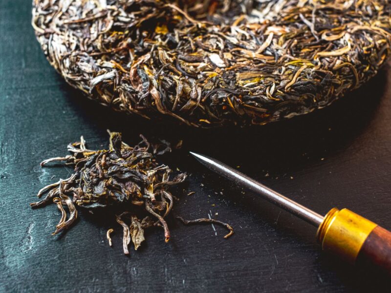 pu erh knife - How to Brew Pu-erh Tea: The Complete Guide for Beginners