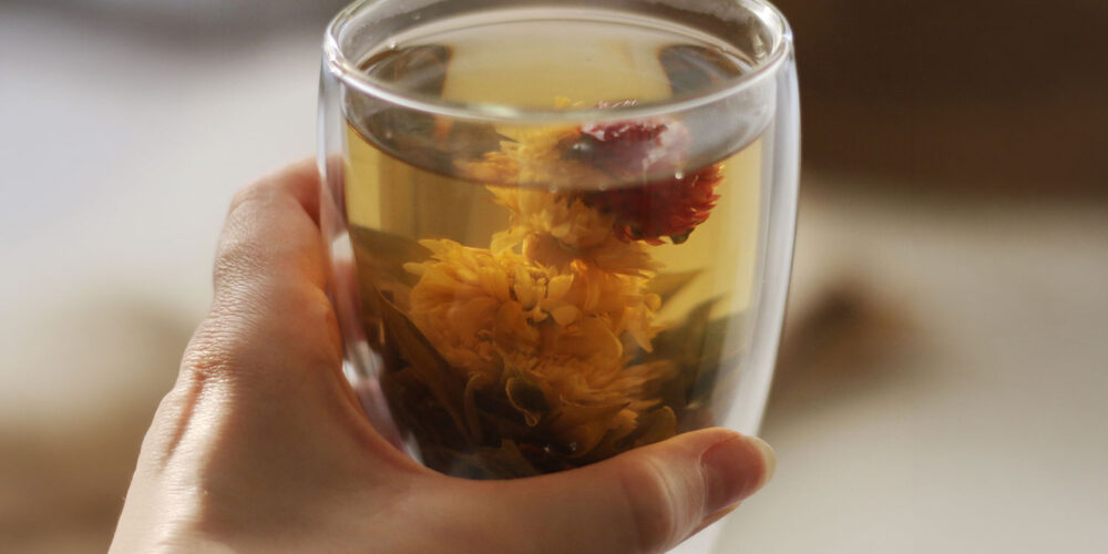 flowering tea