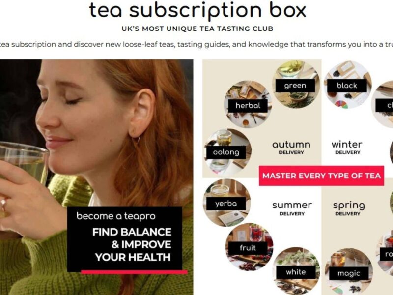 Become a Teapro subscription box - the best tea subscription in the UK