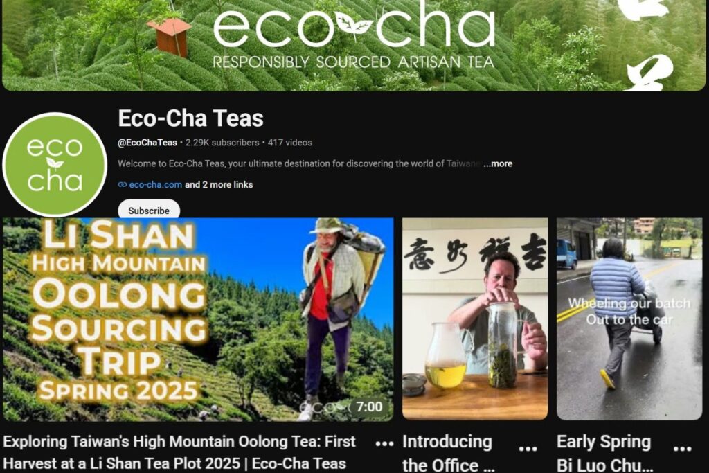 EchoCha 16 Best tea Youtube channel 2026