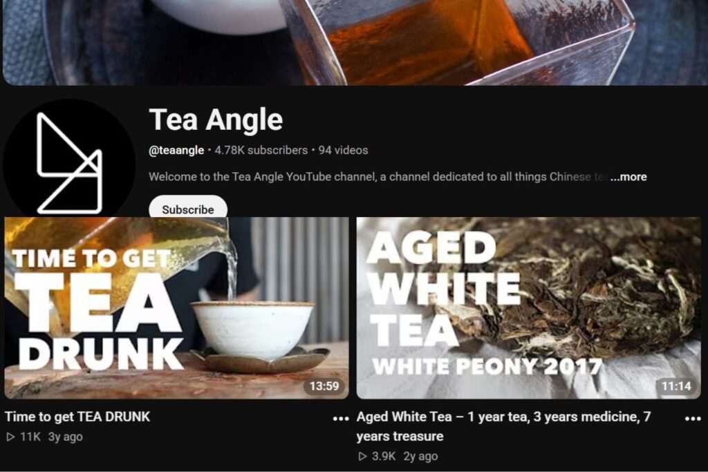 Tea Angle 16 Best Tea YouTube channel 2026
