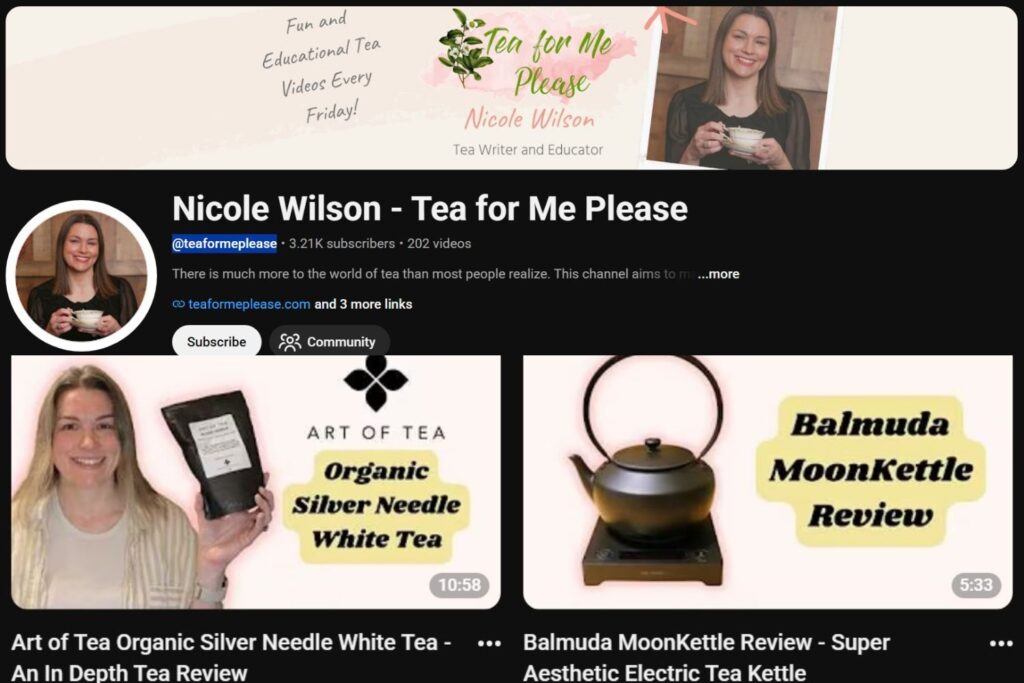 Tea for me please 16 best Tea YouTube channel 2026