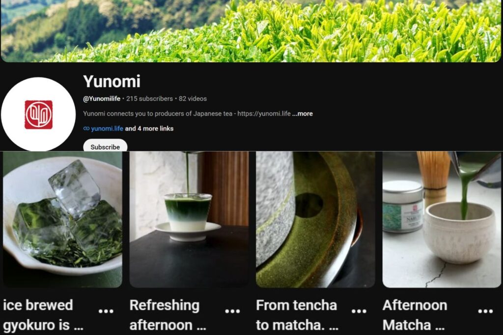 Yunomi 16 Best tea YouTube channel 2026
