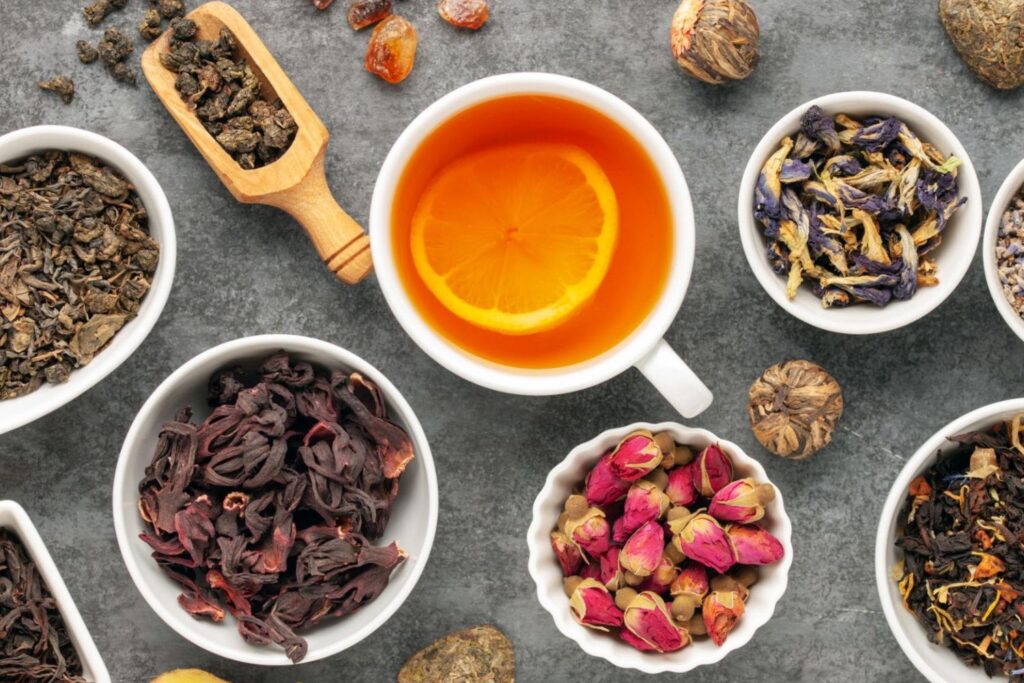 11 of the sweetest tteas that are naturally sugar-free - sweetest teas- flavoured teas- flavour of tea- dessert teas- tea with sweets-sweeten tea