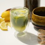 Matcha Barley Lemonade-cold brew matcha-cold brew barley tea-matcha and barley tea