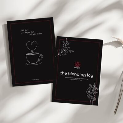 teapro tea herbal blending log - hard copy